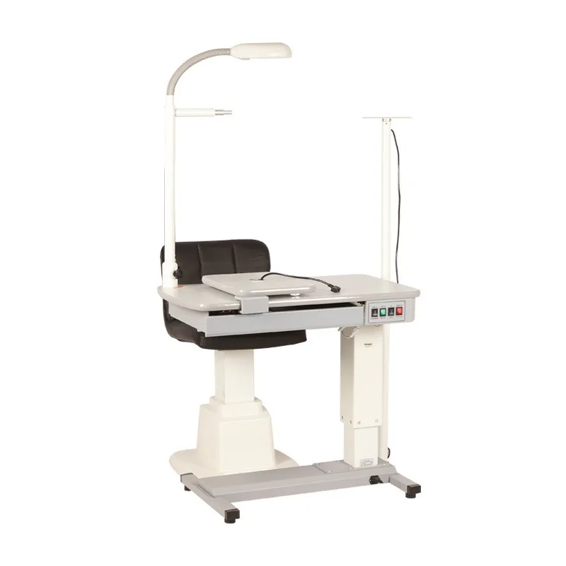 Optometry combination table, smooth lifting and lowering of the optometry device, low noise, cow's eye bracket