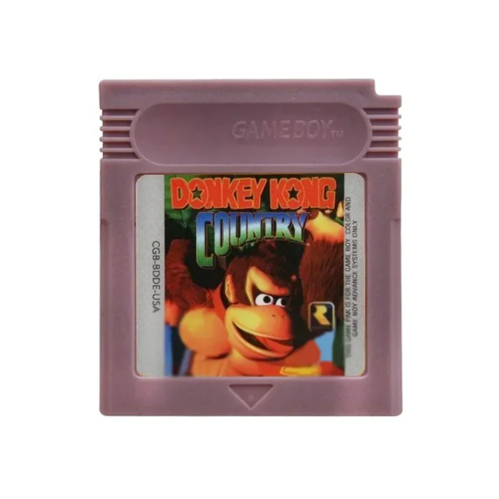 USA Mario GBC 16 Bit Game Video Game Cartridge Console16 Bit Game Card Wario Land Donkey Kong Wario Land 2 Yoshi for GBC Mario