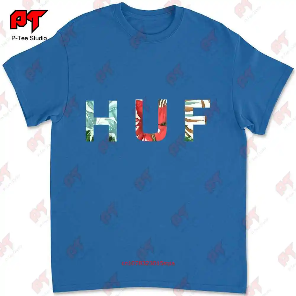 Huf Floral Logo T-shirt KADQ