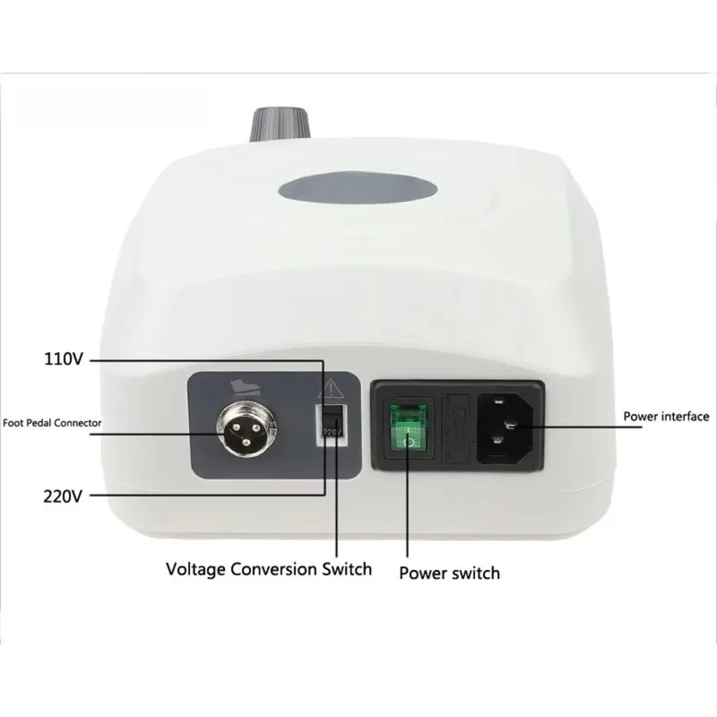 407 High-Speed Electric Polishing Machine Versatile Tools for Jewelry Carving DIY  Nail Art with Carbon Brush