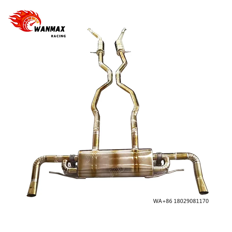 

Высокопроизводительная титановая выхлопная система Valvetronic Catback для GLE63, GLE400, GLE450