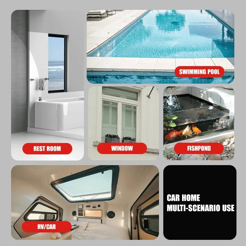 Invisible Waterproof Sealant - Long-Lasting, Transparent & Colorfast - Ideal for Cars & Home Use, Anti-permeable, Bubble-proof