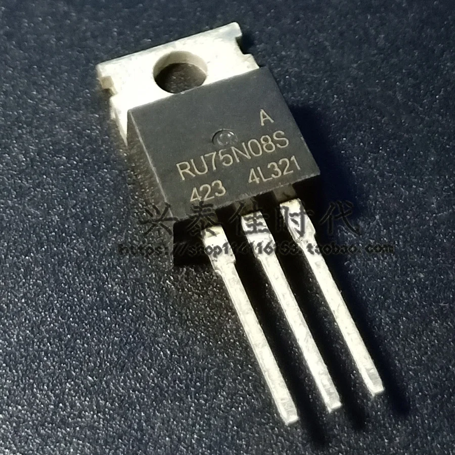 Original 6PCS/lot RU75N08R TO-220 75A80V