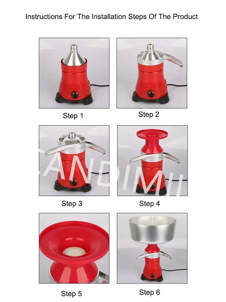 Elektrischer Sahne-Trenner für frische Milch, Milch, Zentrifugal-Trenncreme, Skimming-Maschine für den Haushalt