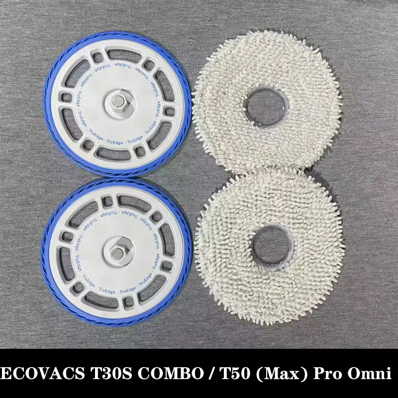 Original Mop Mount Tru-Edge Tech for ECOVACS T30S COMBO /T30 Pro / T50 (Max) Pro Omni Robot Vacuum Cleaner Accessory Spare Parts