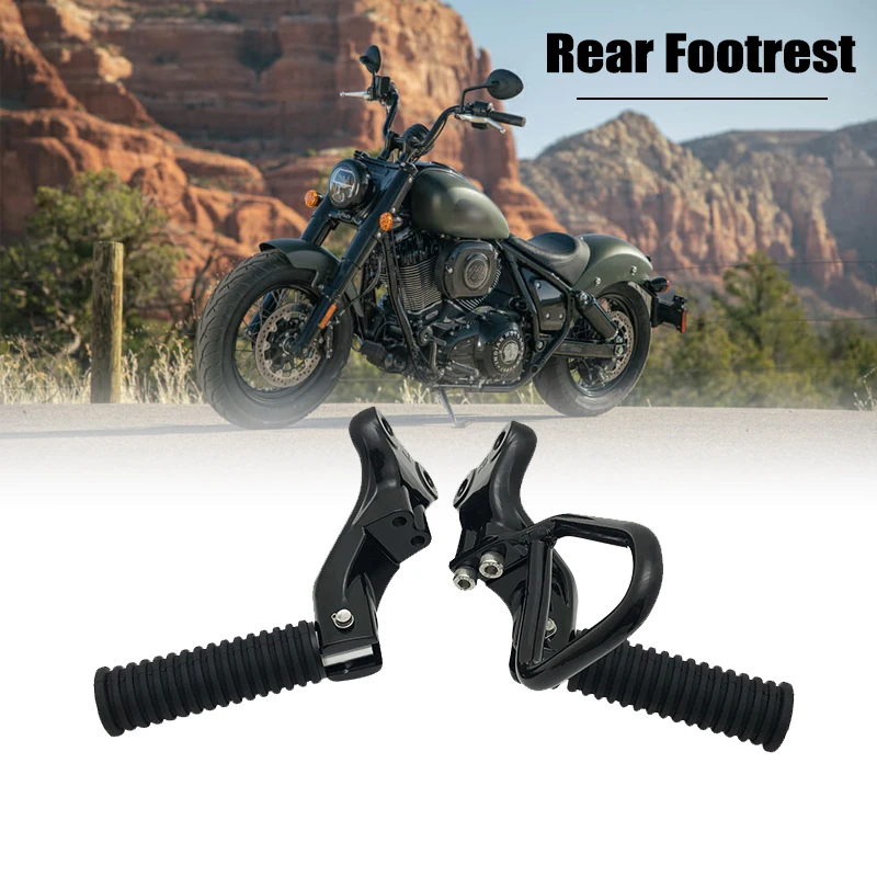 Motorcycle Accessories Rear Footrest Peg Pedal Rear Passenger Pedal Assembly Fit For Indian Chief Bobber Dark Horse 2022