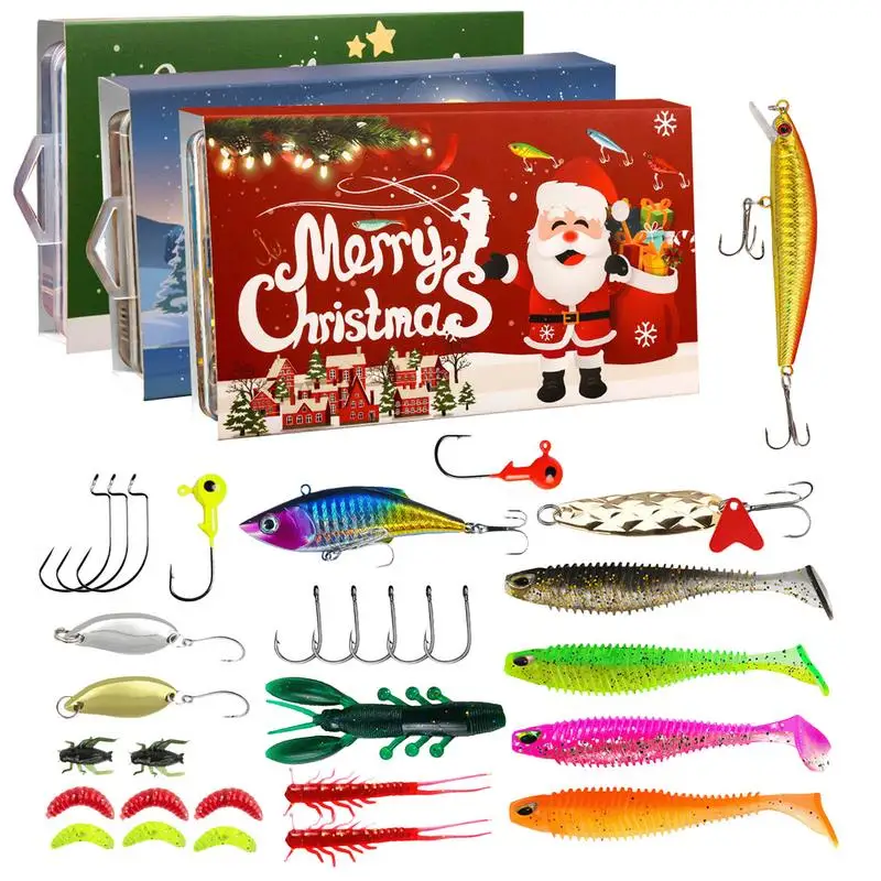 Fishing Kits For Adults Travel Fishing Bait Holiday Fishing Hooks And Lures With Tackle Box Fishing Tools Including Bait Jig