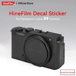Hinefilm Skin for Lumix S9 Camera Sticker s 9 Protective Film for Panasonic S9 camera Skin Premium Decal Skin Wrap Cover
