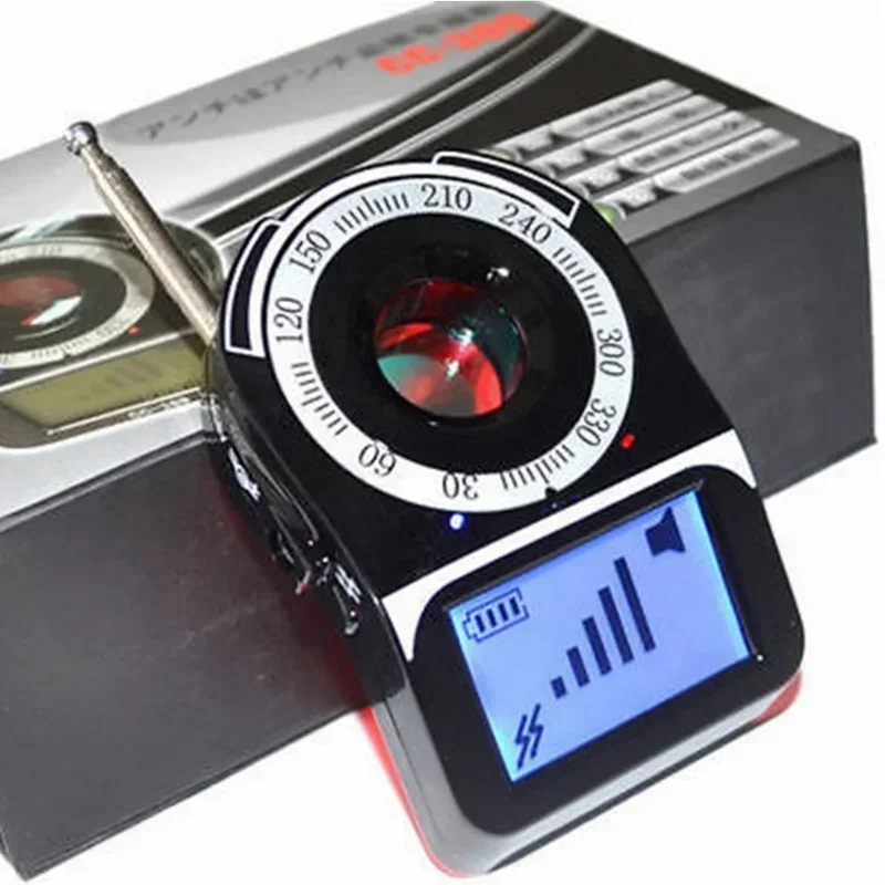 New Pro RF spy Bug Detector Frequency Scanner Sweeper Gsm Gps tracker Finder Spy Detector Wireless Detector