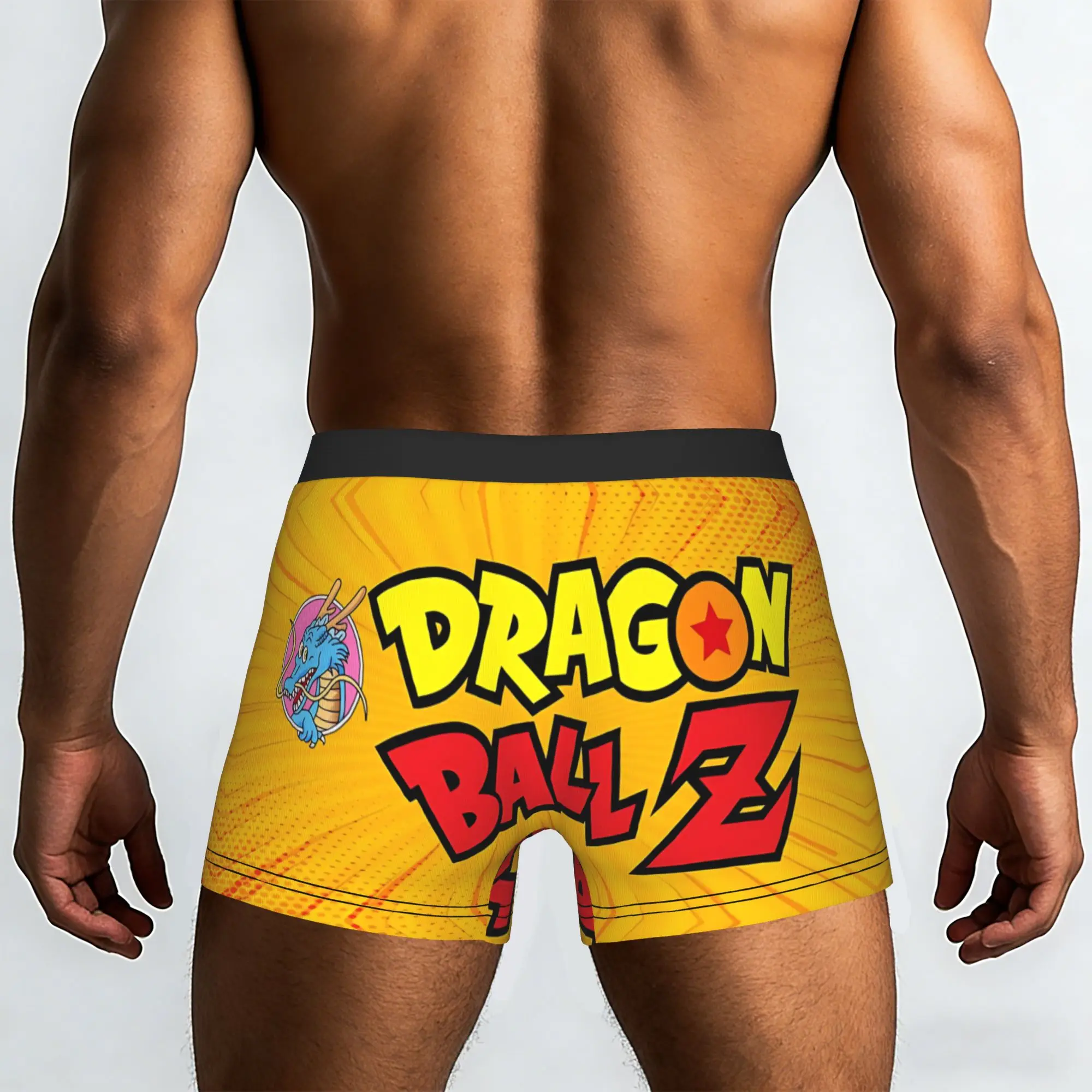 Fashion Dragon Ball manga style Theme Boxers  Custom Underpants Homme Panties Men's Underwear Print Shorts Boxer Briefs