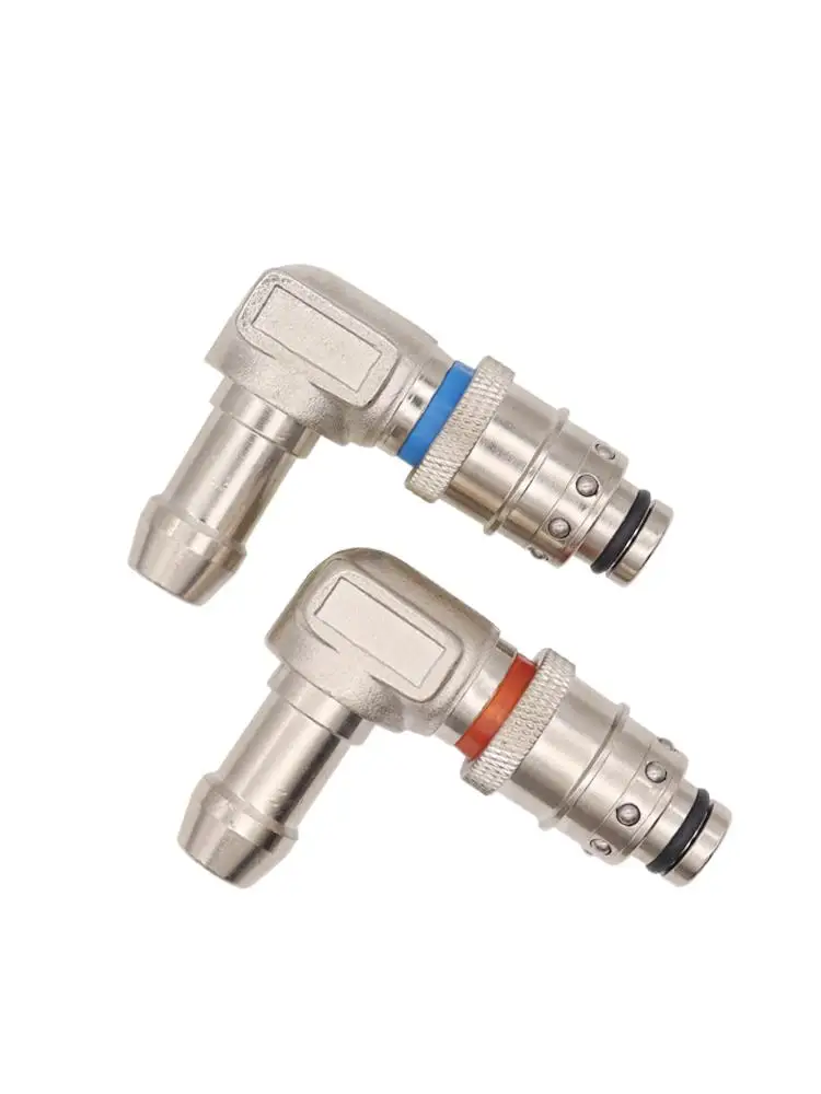 

RPL06/RPL08/RPL12 Brass Right-Angle Water Quick Connector Nozzle