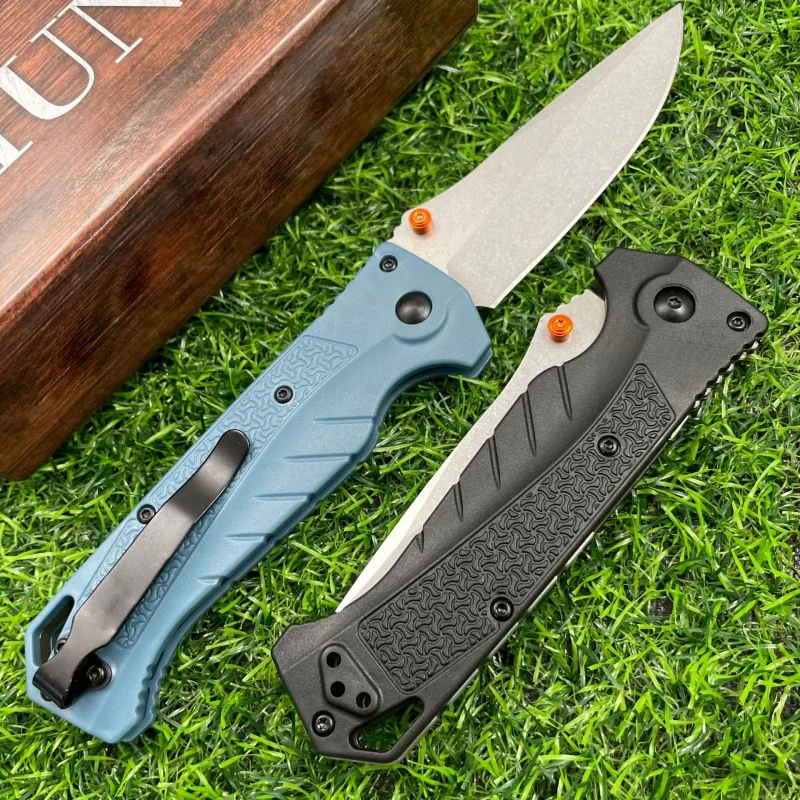 High hardness outdoor folding knife, outdoor camping, fishing, hunting, mountaineering, self-defense, portable fruit knife