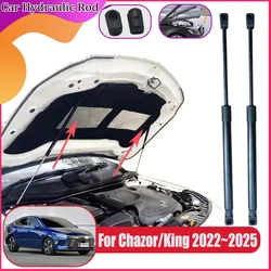 For BYD Chazor 2022~2025 Destroyer 05 King Car Front Hydraulic Rods Metal Front Hood Shock Gas Bars Supports Spring Accessories