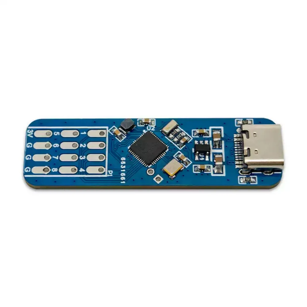 USB Eight-channel Custom Keyboard Module Foot Switch Wire Module Onboard CH579M ME6211C33 Step-down Chip with 8-bit Detection view 6