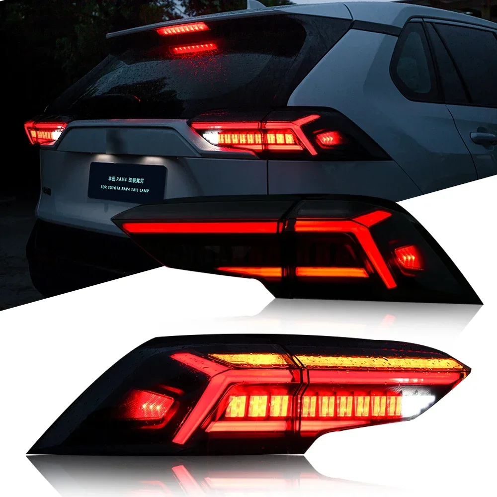 Modified Car Tail Light LED Tail Lamp For Toyot Rav4 2022 year Rear LampLED