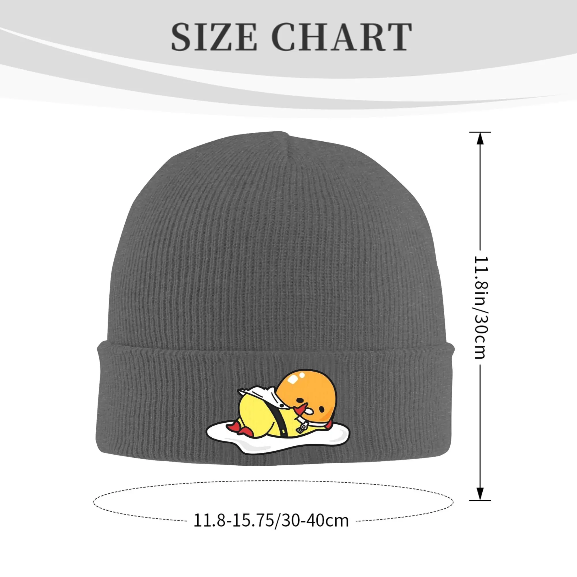One Punch Man Egg The Laziest Hero Winter Skullies Beanies Hat Warm Autumn Knitted Hats Bonnet Caps for Women Men