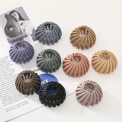 2024 Fashion Women Bun Hair Claw Horsetail Buckle Hair Clip Bird Nest Expanding Headwear Female Ponytail Holder Hair Accessories