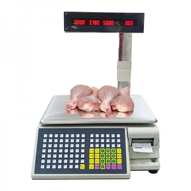 Veidt Weighing TM-Ab Electronic Digital Scale With Barcode Printer For Price Computing Label Printing Supermarket Retail Scale