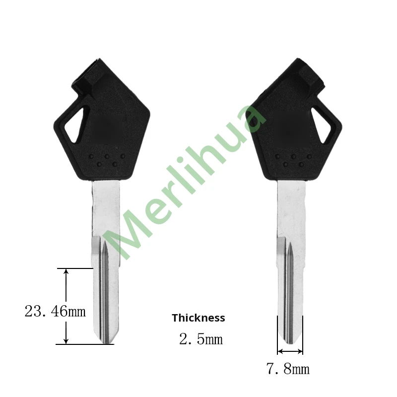 Suzuki motorcycle key, suitable for: Suzuki Lizhi Qingqi Youyou UY125T/QS110T-2 Little Dolphin motorcycle.(including magnet)