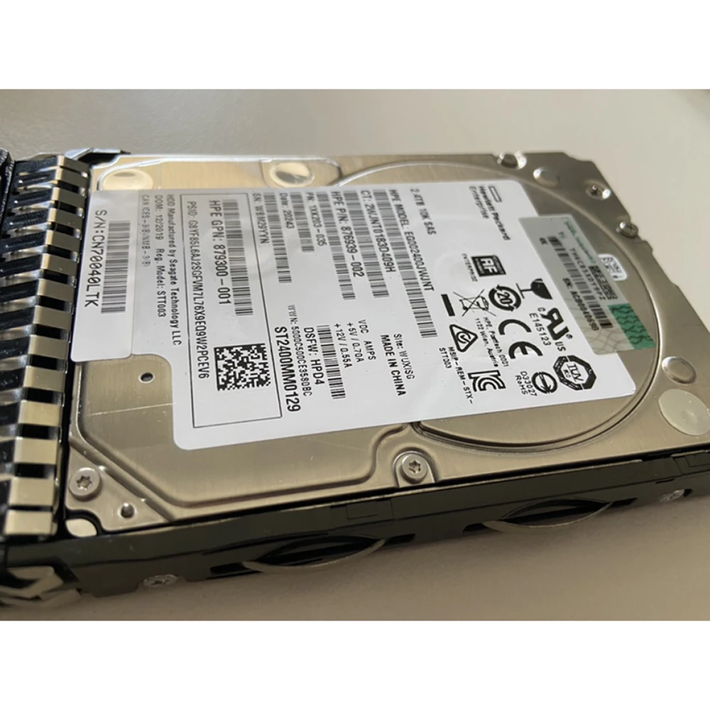 NEW HDD 759212-B21 600GB 15kRPM 2.5in SFF SAS-12G Smart Carrier Enterprise Hard Drive for H+P-E ProLiant Gen8 Gen9 Gen10 Servers