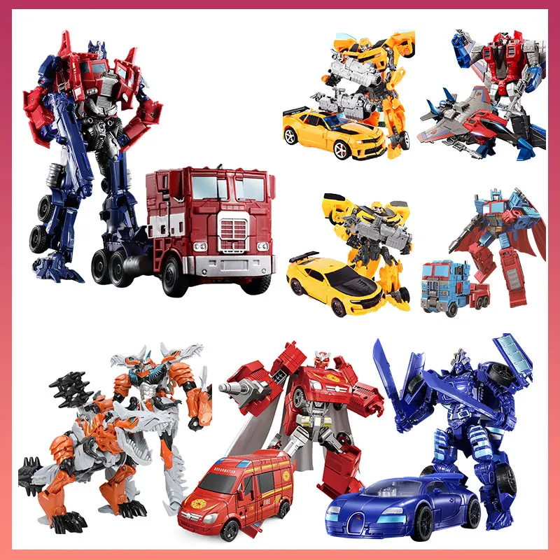 2IN1 Transformation Robot Toy Deformation Robot Car Boy Anime Model Transformation Optimus Prime Classic Action Figures Gift kid