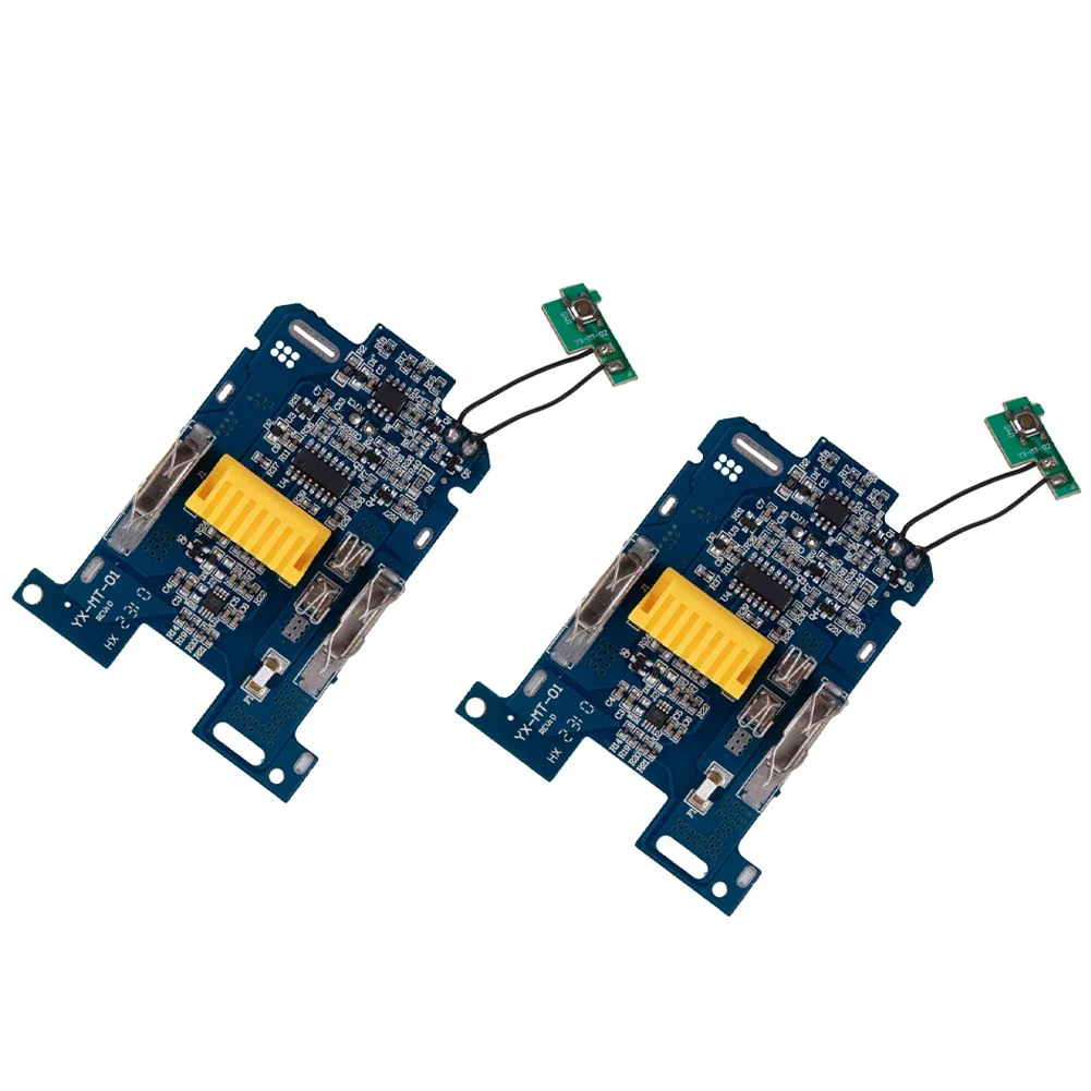 

2 шт. для 18 В литий-ионной батареи, плата защиты от зарядки печатной платы для BL1830 BL1850 BL1860 со стабильным качеством и демпфированием вибрации