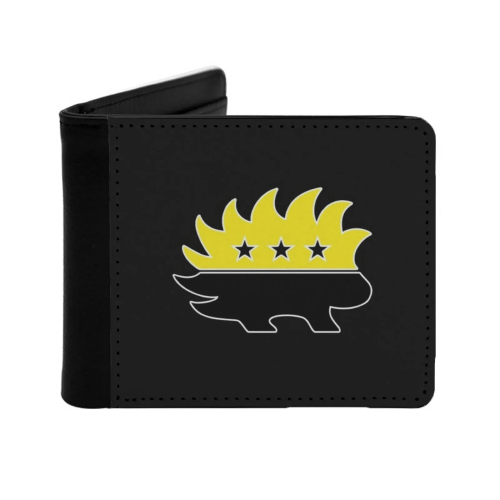 

Ancap Либертариан Anarcho Capitalist Porcupine Мужчины Женщины Кошелек из искусственной кожи Кошелек с держателем для кредитных карт Короткий кошелек Либертариан