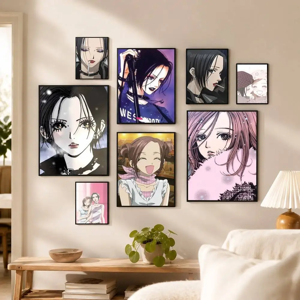 Anime N-NANA Poster High Quality Dorm Living Room Aesthetic Wall Decoration Painting Stickers Gift