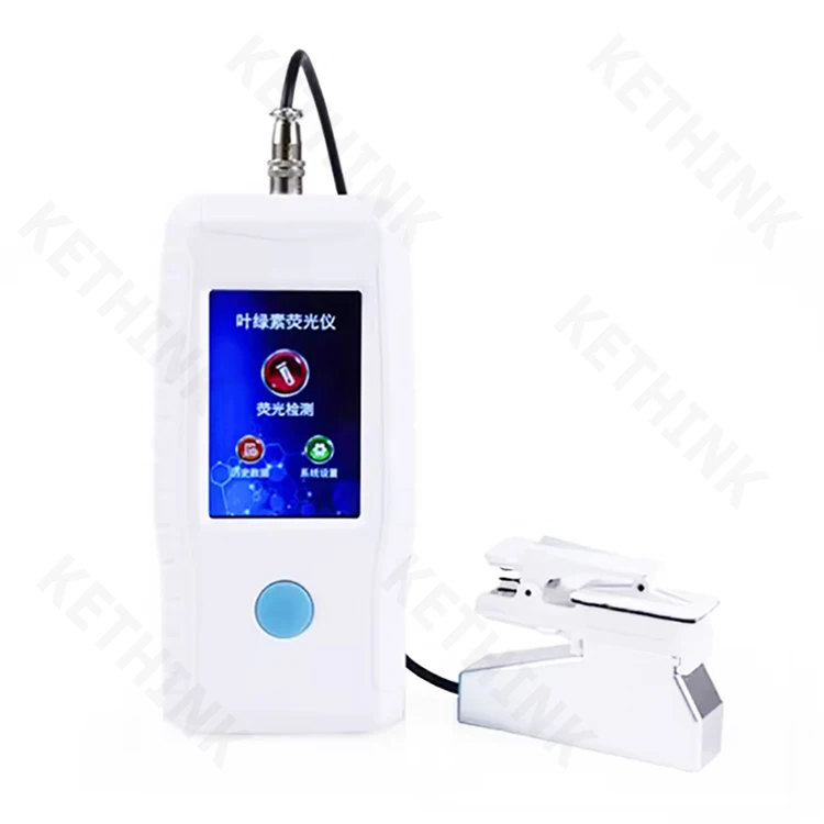 Plant Chlorophyll Fluorescence Analyzer KT-YS100 Handheld Chlorophyll Fluorescent Meter for Biology, Agriculture, Pant Breeding