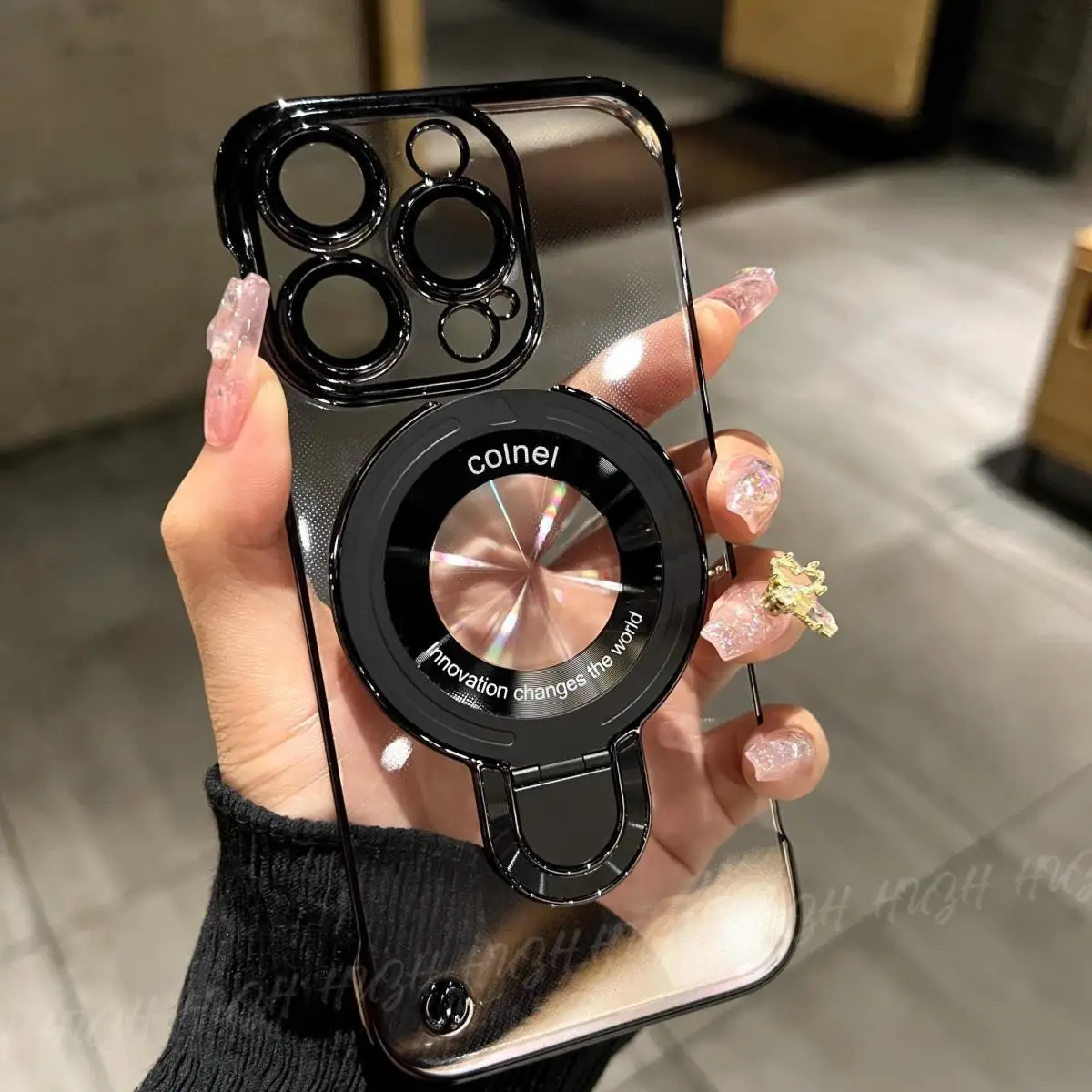 

iPhone11 Bezel-less iPhone16promax phone case iPhone15 Magnetic stand iPhone14 Electroplated iPhone12 Transparent iPhone13