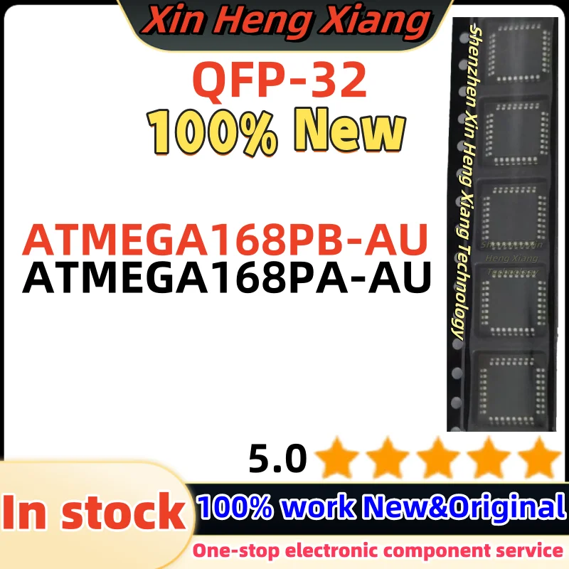 

(5-100pcs) ATMEGA168PA AU ATMEGA168PA-AU MEGA168PA-AU ATMEGA168PB-AU ATMEGA168PB AU MEGA168PB-AU QFP-32