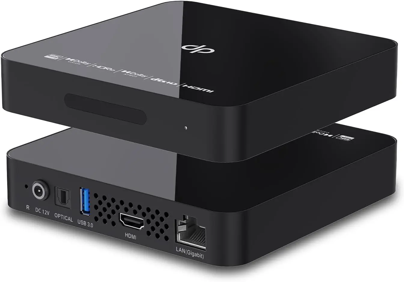 dorpo K3 8K UHD Media Player – 8K Ultra HD, Dolby Vision, Dolby Atmos, Android-Based FunplayUI 2.0, 4GB RAM,  Wi-Fi 6, BT 5.2