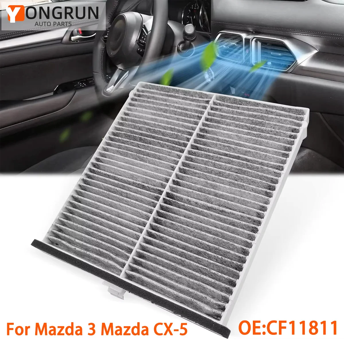 Yongrun 1/2Pcs Auto… - image