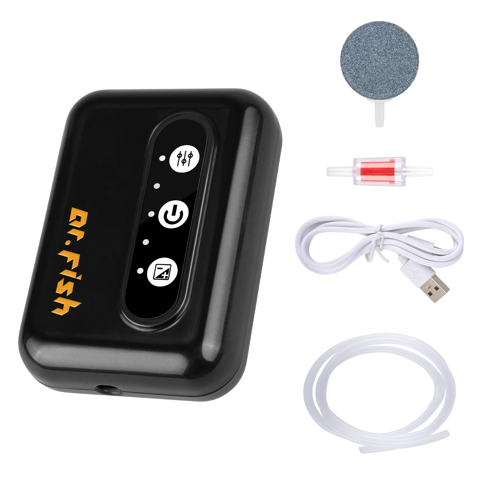 

Аккумуляторный воздушный насос для аквариума 2600 мАч/5200 мАч, USB-перезаряжаемый, бесшумный аэратор-пузырьковый насос для рыбалки на открытом воздухе и аквариумов