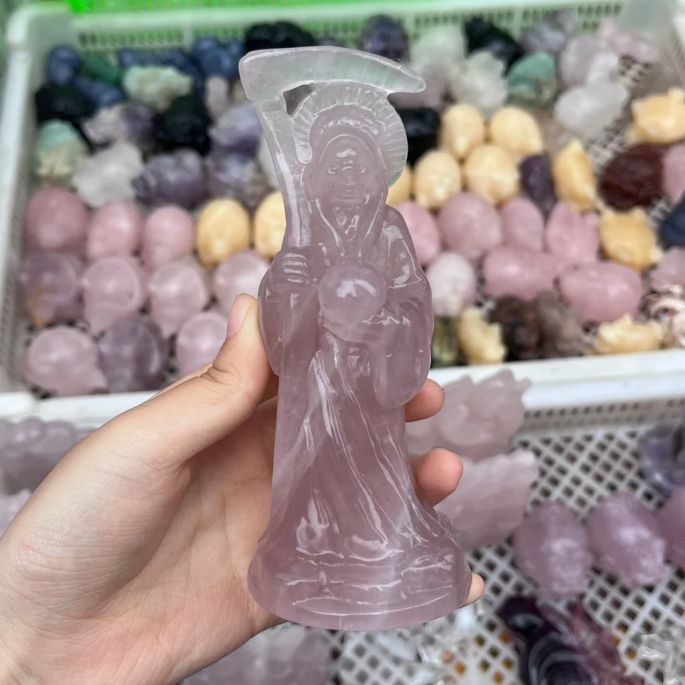 1pc-natural-rose-quartz-ghost-carving-crystal-healing-figurine-energy-home-decoration-diy-craft-holiday-gift