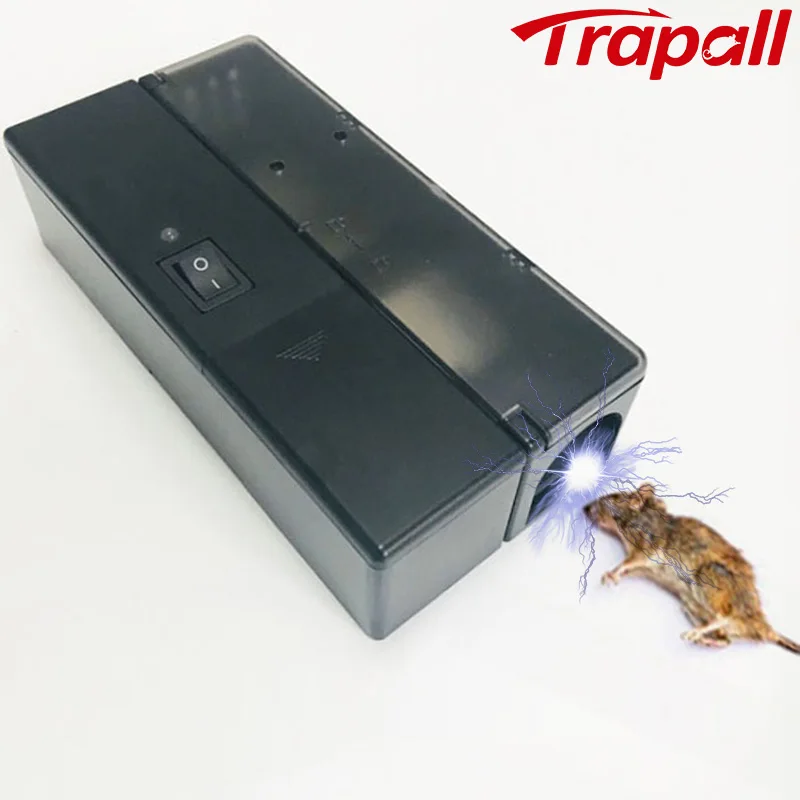 Humane Plastic Rodent Control Catcher Trap Electric Mouse Killer