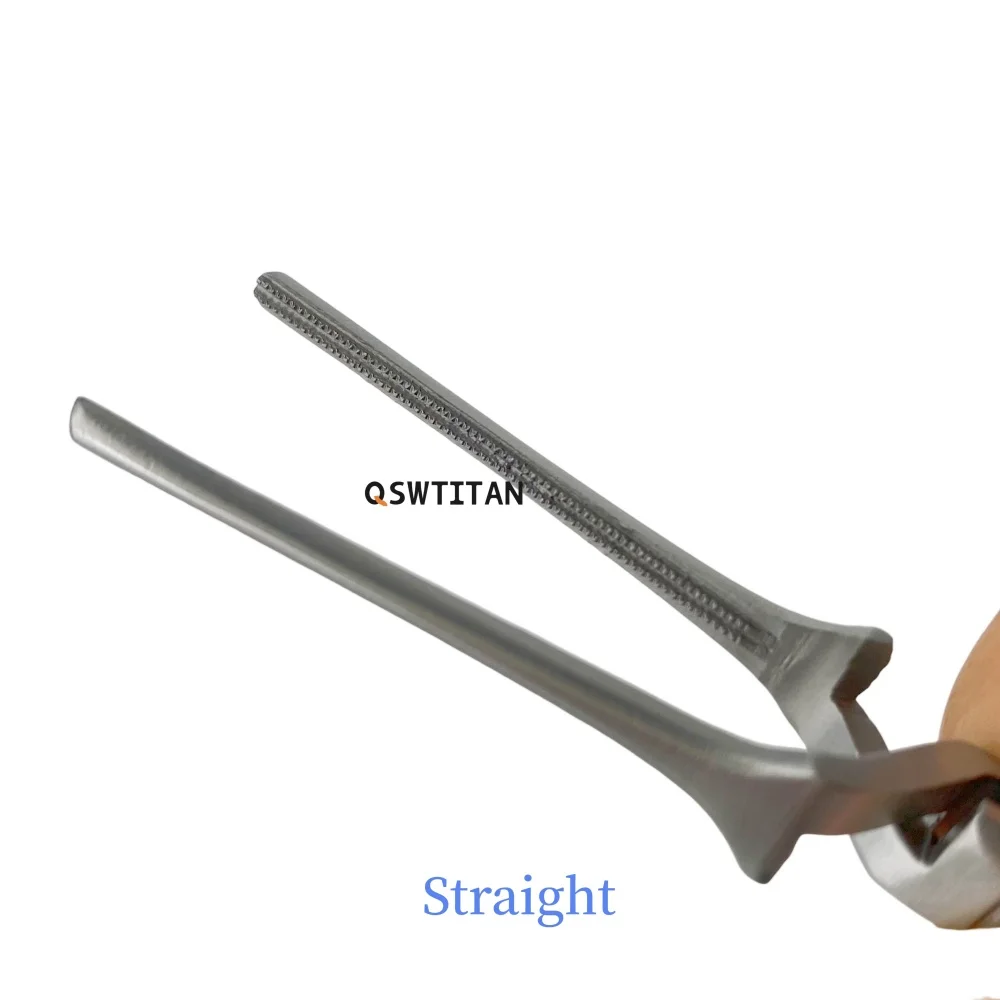 Arterial Venous Vascular Clip Straight / Curved Closer Temporarily Block The Venous Cross Hemostatic Clip
