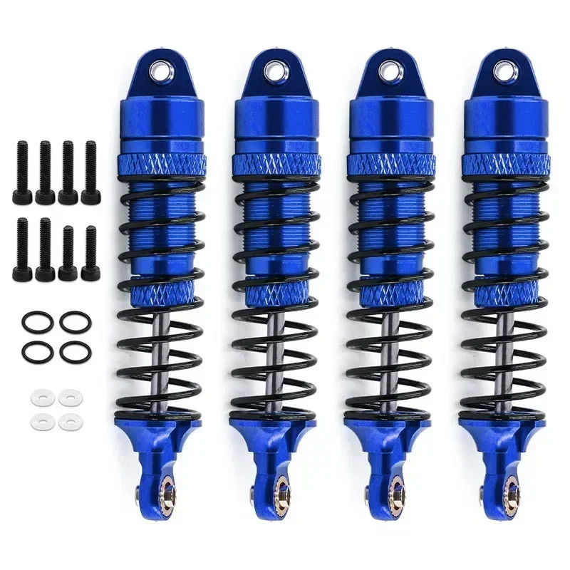 

4Pcs Metal Front and Rear Shock Absorber Damper for Trxs LaTrax Teton Desert Prerunner SST 1/18 RC Truck Car Upgrade Parts