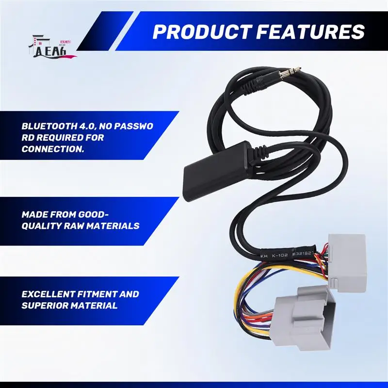 

AEA6-Car 14-контактный Bluetooth-модуль музыкальный адаптер Aux аудиокабель для Volvo C30 C70 S40 S40 S60 S70 S80 V40 V50 V70 XC70 XC90