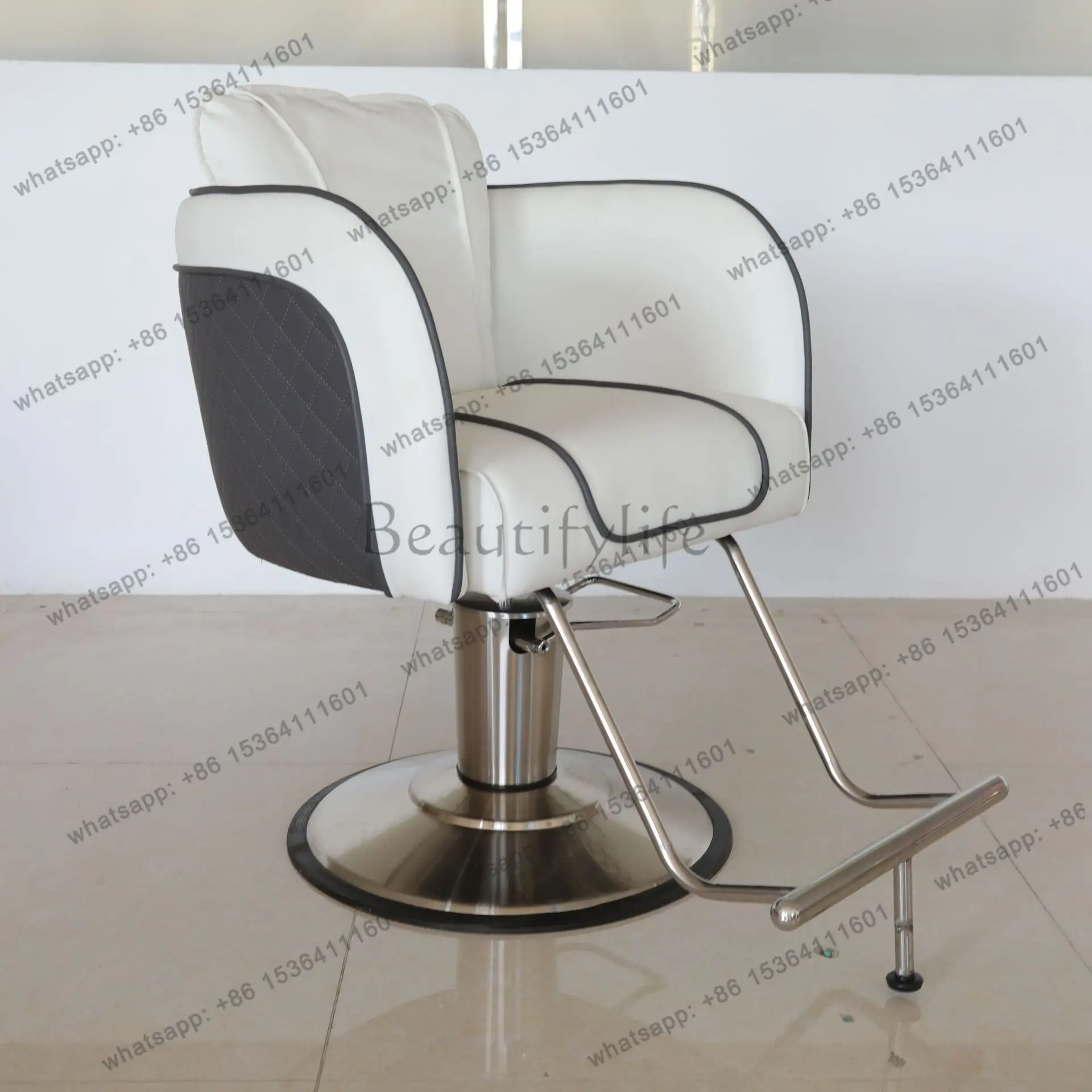 Chair hair salon special rotating lift hair salon chair light luxury perm and dyeing hair cutting stool wholesale