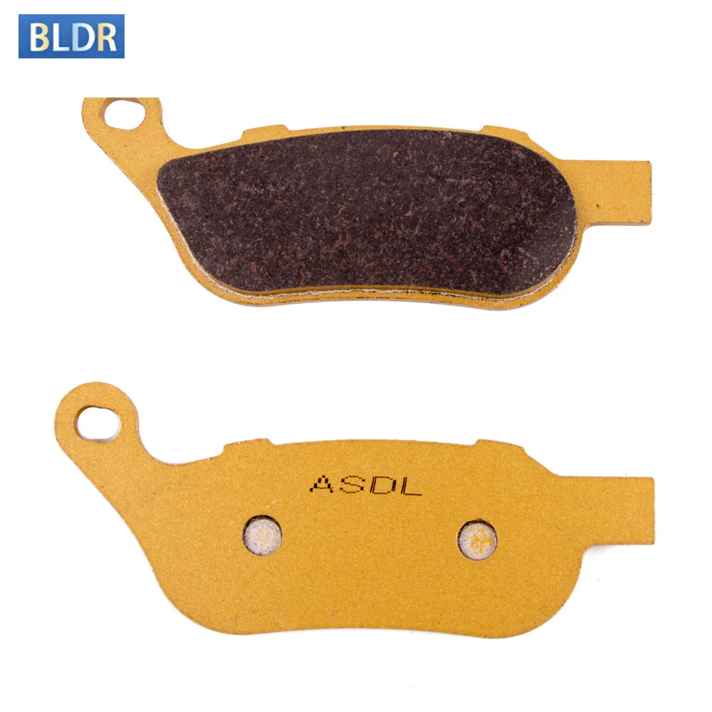 Front Rear Brake Pads For HARLEY DAVIDSON FLS Softail Slim 2012-14 FXCW Rocker Cast Wheel 2008-09 FXSB Breakout 2013-2014