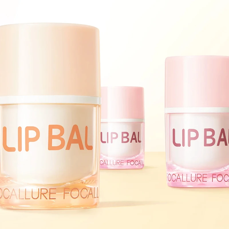 Focallure-Hidratante Natural Durando Jelly Lip Balm, Não-Sticky, Batom Líquido Espelho, Transparente Beauty Lip Plumper Maquiagem