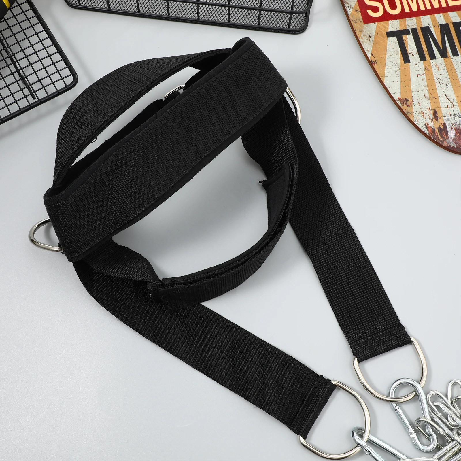 

Head Neck Fitness Equipment Exercise Harness Training Cap Durable Neck Harness Premium Material Neoprene Padding