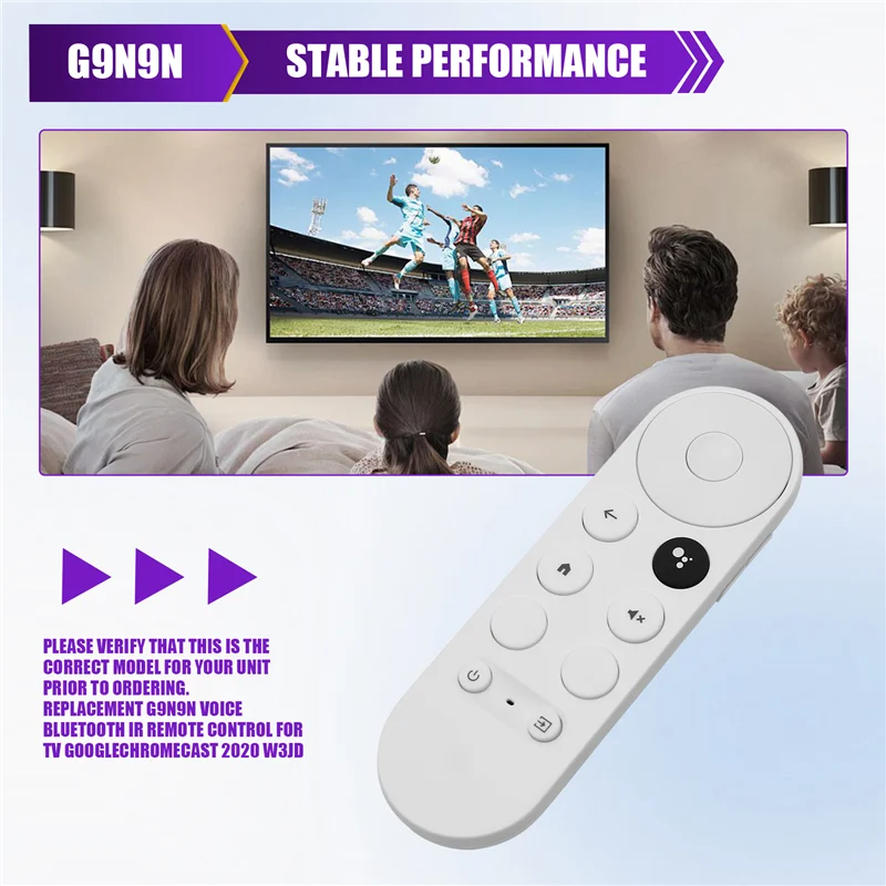 A19E-G9N9N voz bluetooth ir acessórios de controle remoto para google tv googlechromecast 2020 w3jd