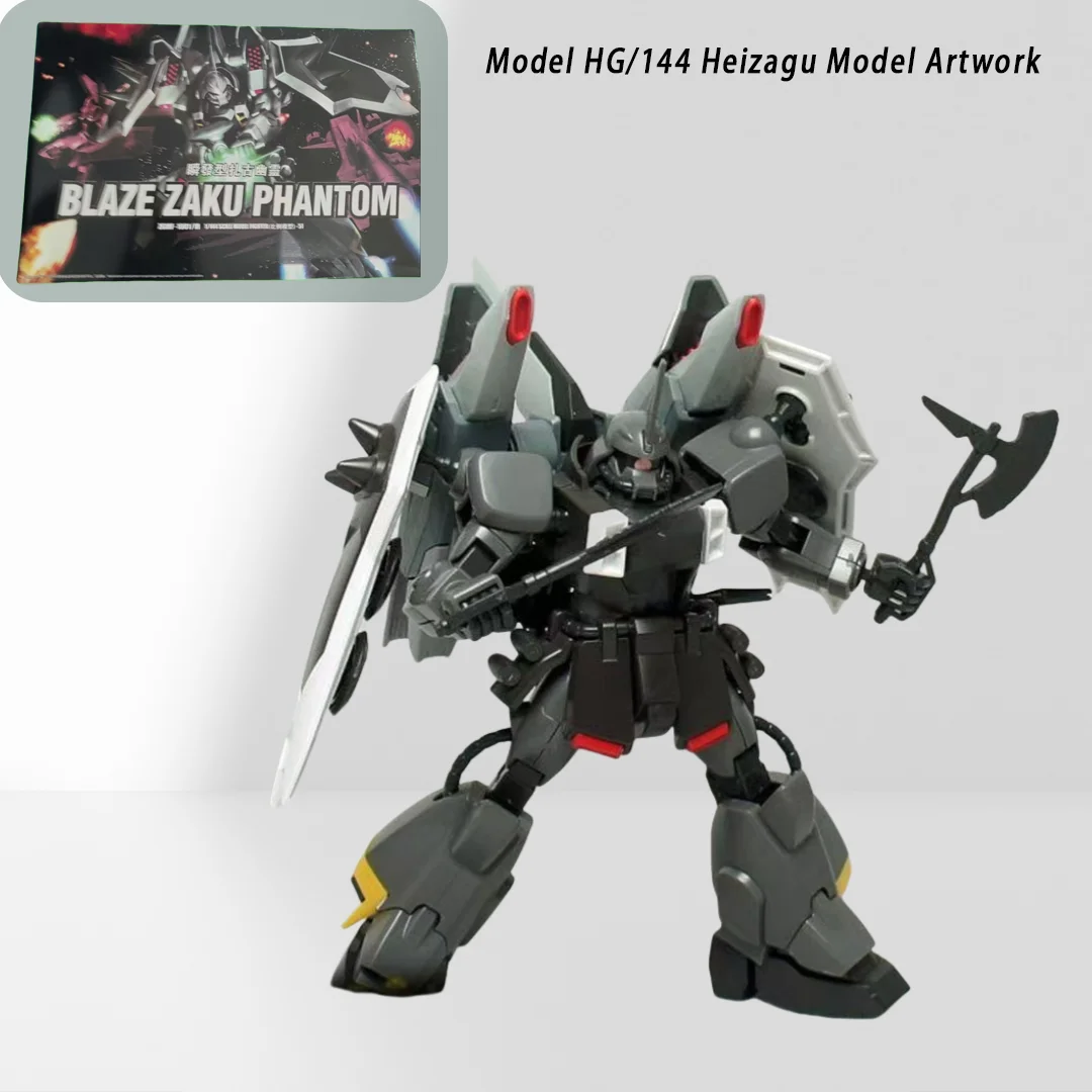 

Model HG Gao Gao 1:144 Hei Zhagu Bai Zagu Professional Assembly Model Figure Toys Desktop Ornaments Gifts