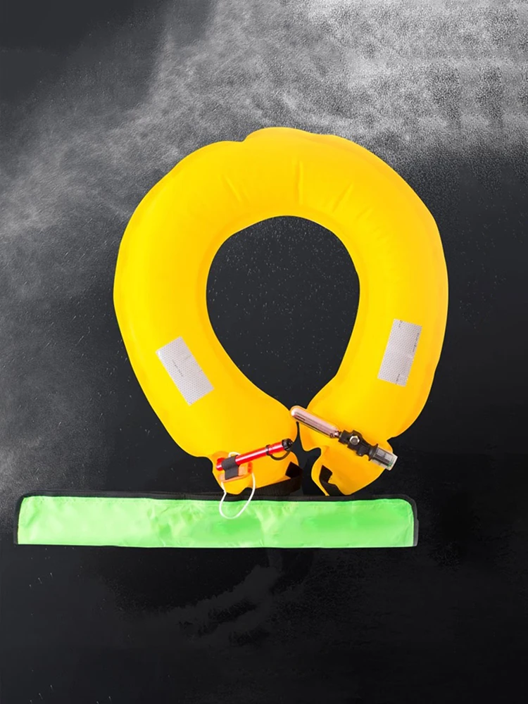 Automatic Inflatable Life-saving Belt 100N Life Vest Self-inflatable Buoys Rafting Boating Swimmer Outdoor Safety Life jacket