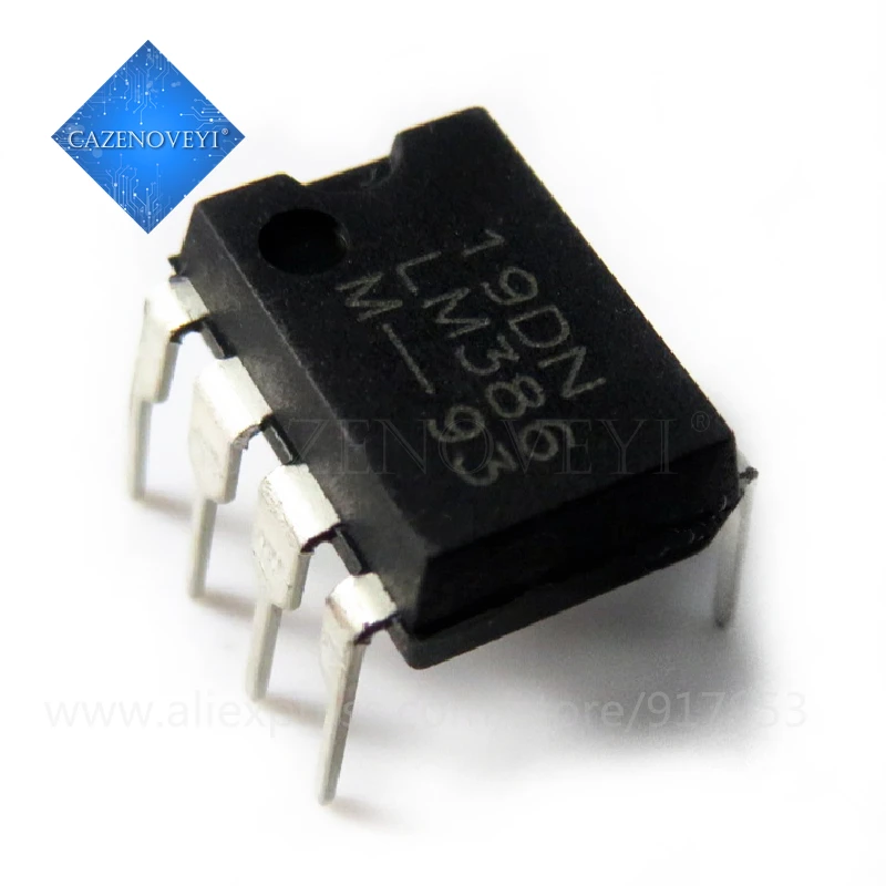 10pcs/lot LM386 LM386N LM386M LM386L = 386D JRC386D NJM386D o Amplifiers LOW VLTG AUDIO PWR AMP DIP-8 new original In Stock