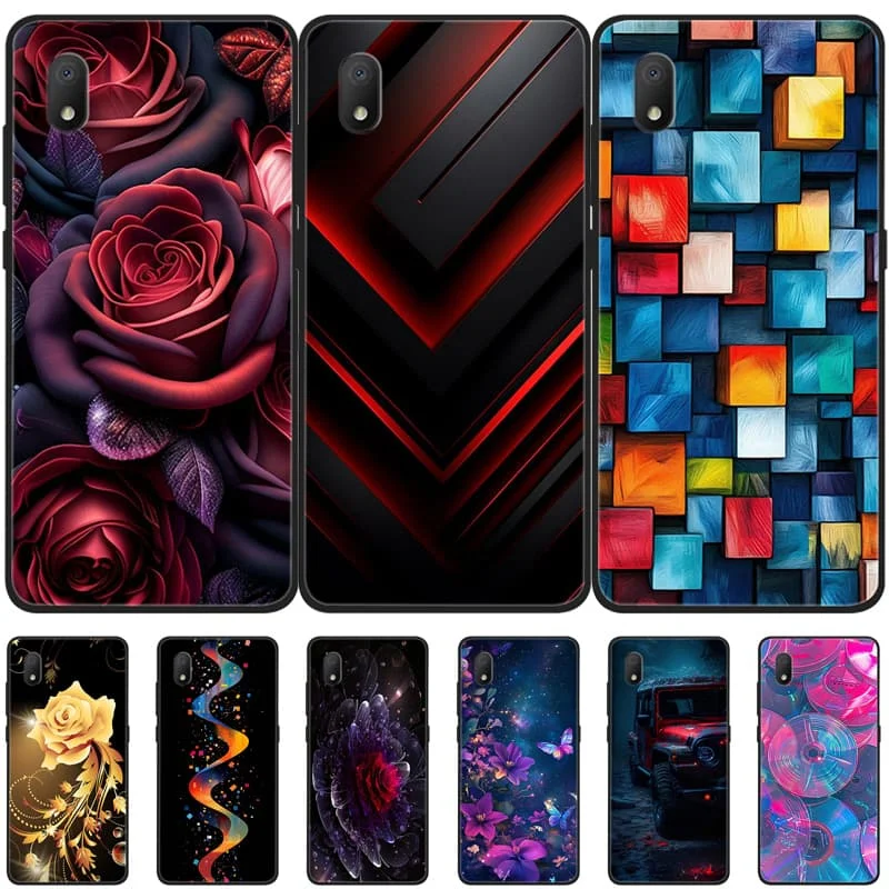Para Alcatel 1 5033D Funda moda gato suave TPU Funda de teléfono de silicona para Alcatel 1 5033D 5033 5033A contraportada Funda Coque Shell