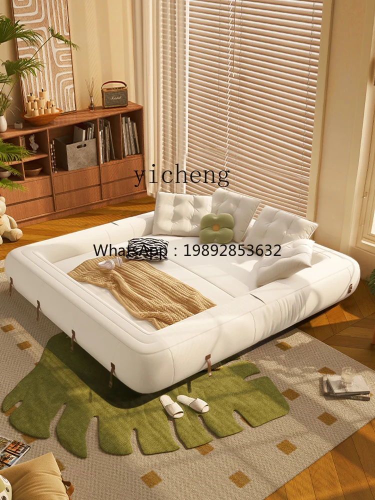 AB Dual-Use Foldable Double Seat and Bedroom Net Red Large and Small Apartment Multi-Functional Sofa Bed