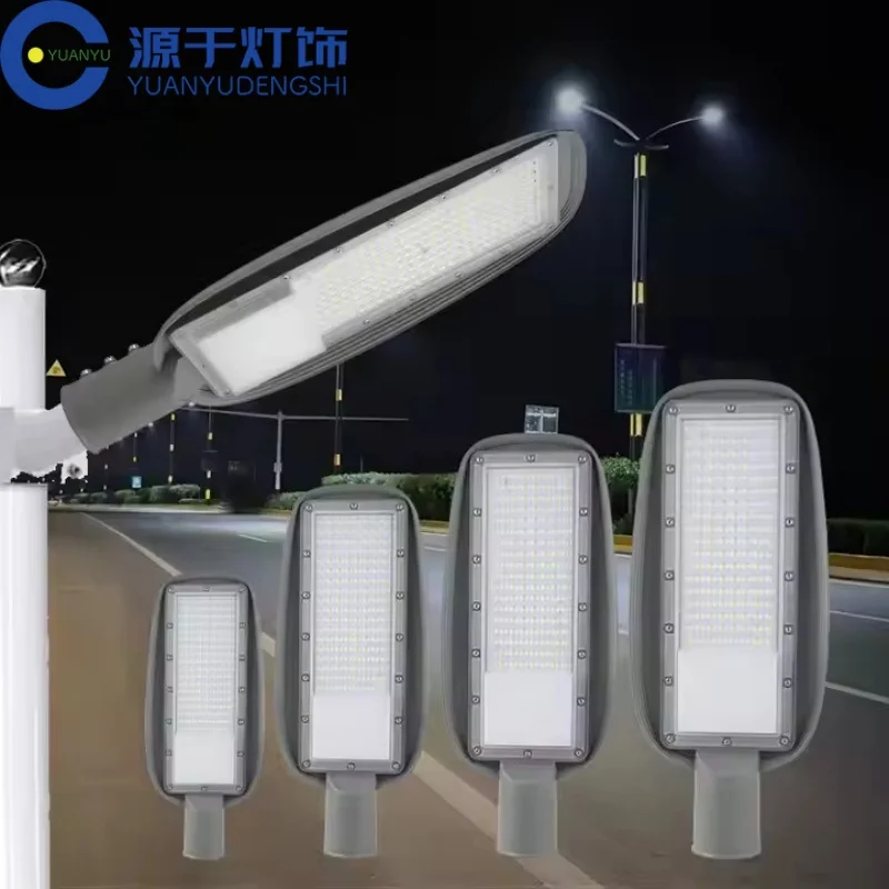 Lámpara de calle LED de 220V, iluminación de pared exterior IP66, luz de inundación impermeable, 50W, 150W, 200W, foco Led para jardín, lámpara de poste de carreteras